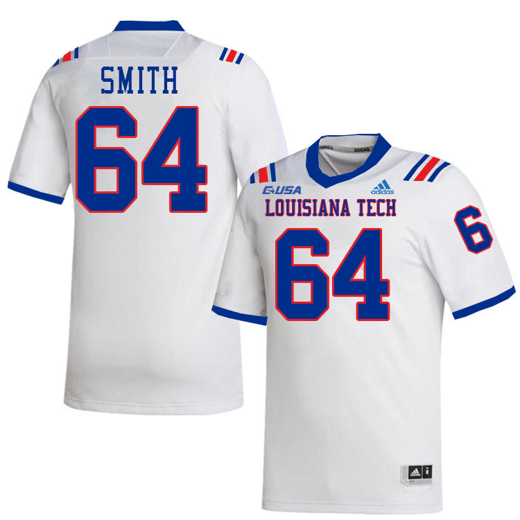 Ervin Smith Louisiana Tech Jersey,LA Tech Bulldogs Football Jerseys,Uniforms,Gears-White